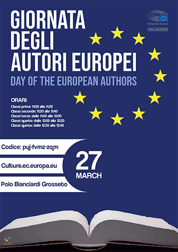 Locandina EPAS day of european authors