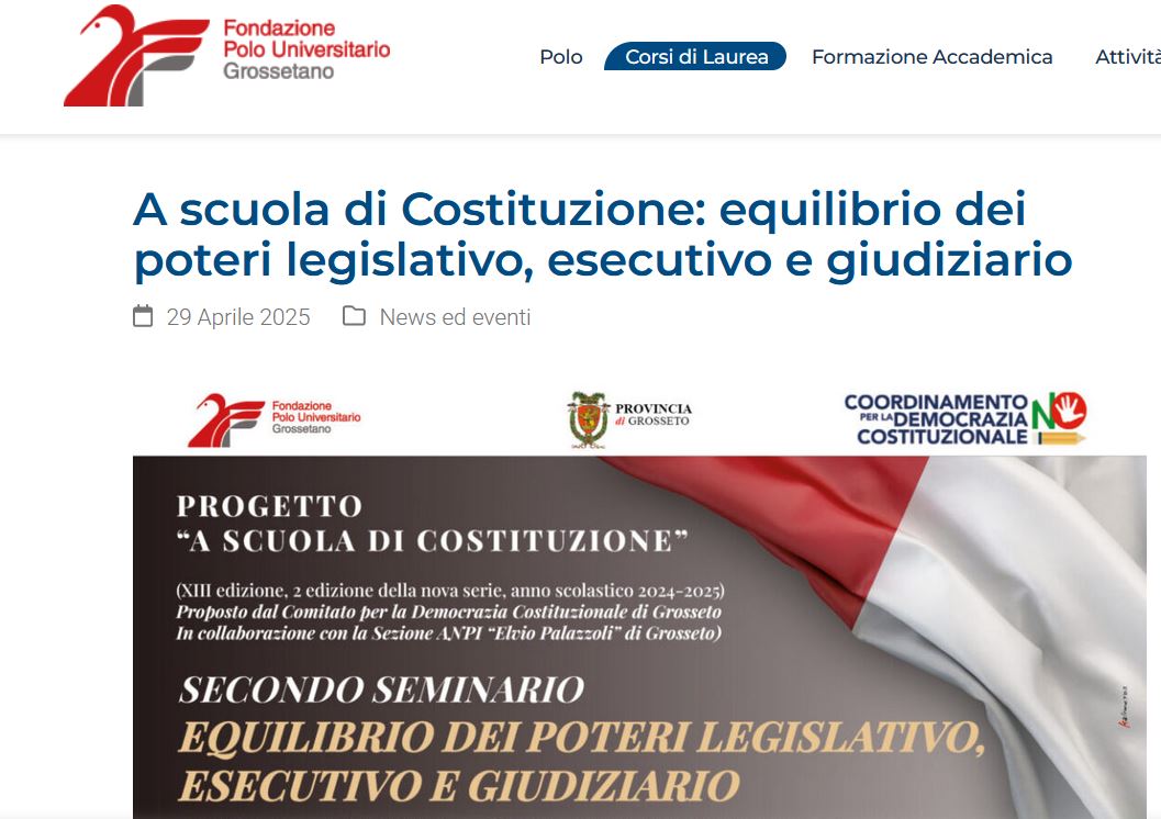 A scuola di Costituzione:
