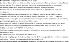 Appunti esercizio su busta paga 1