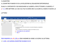 IV A SC Il LOGARITMO 17Marzo Cafarella 1