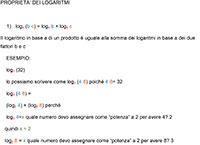 IV ASC proprietà dei logaritmi Marzo2020 sostegno Cafarella 1
