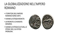 LA GLOBALIZZAZIONE NELLIMPERO ROMANO 1