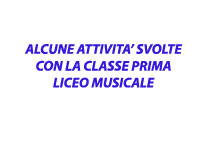 classe prima