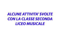 classe seconda